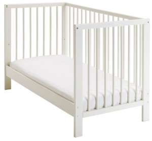 babybett-ikea-gulliver-mit-matratze-in-weiss-tief