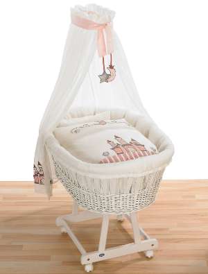 kinderbett-rosa-beistellbettchen